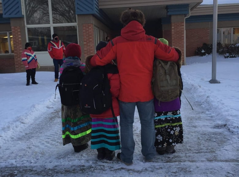 'A catalyst for a movement': Hundreds don ribbon skirts after Sask. girl shamed for wearing hers