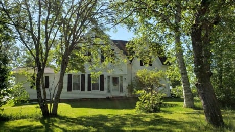 The homestead in August 2020, just before it was purchased by the neighbouring Walsh family, 'a good Burnt Point family,' says Jayne Ings, who is descended from the home's owners. The Mair homestead in August 2020, Burnt Point, P.E.I.