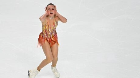 American skater Mariah Bell competes during the women's freestyle program at Skate America in October. bell-mariah-011421