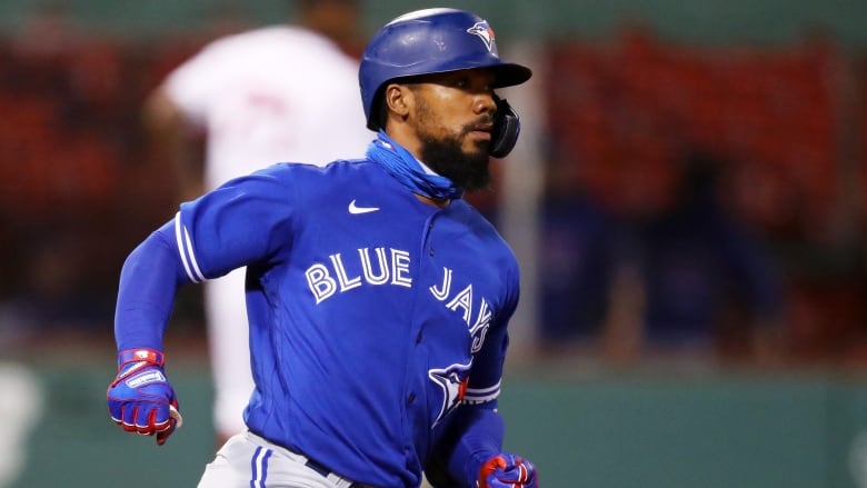 TORONTO, ON - SEPTEMBER 30: Toronto Blue Jays Right Field Teoscar