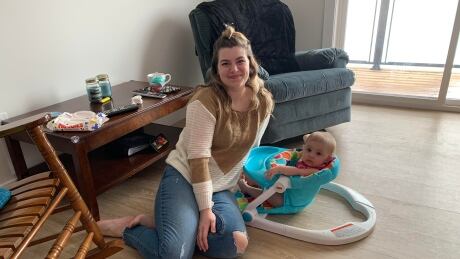 Sidney Jesso and her baby in new affordable housing complex in Montague, P.E.I. Jan 15, 2021 Sidney Jesso and her baby Savannah in new affordable housing in Montague, P.E.I. Jan 15, 2021