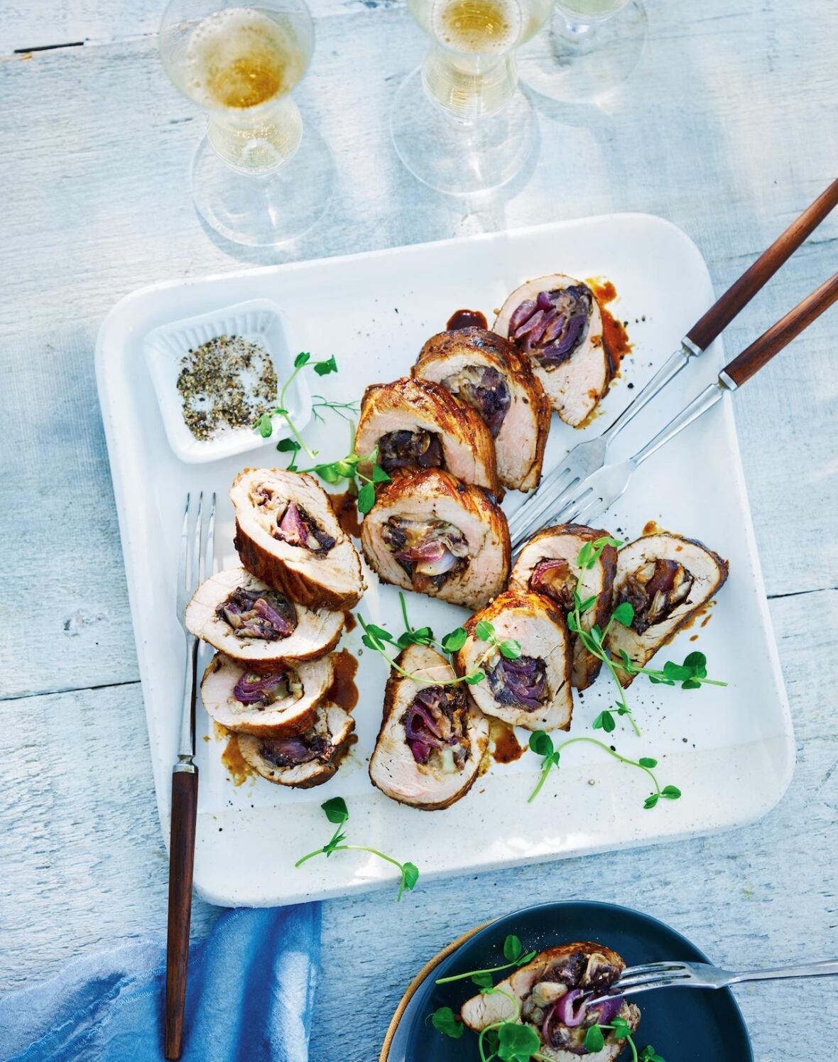 Step up the flavour with this Pork Tenderloin Stuffed with Radicchio