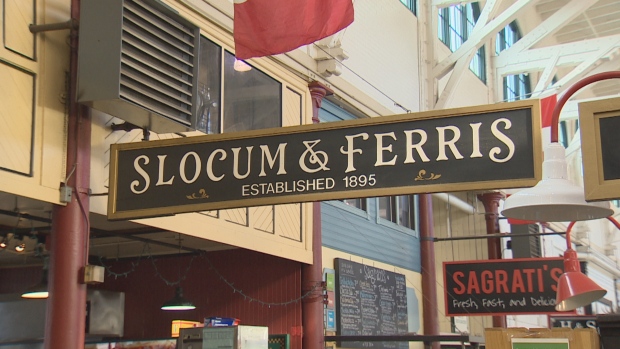 Manager excited about Saint John City Market's prospects, despite loss of Slocum's; Slocum & Ferris has had a presence at the market for 129 years, and other business owners in the market are sad to see it go\.