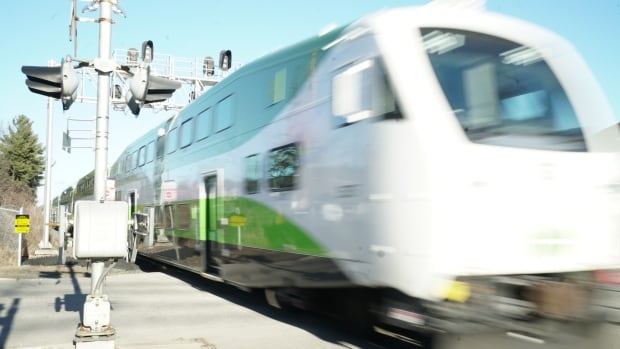 Pedestrian struck and killed by GO train on Milton line, police say | CBC News