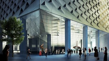 A conceptual image of the new, renovated Glenbow Museum. The museum is scheduled to close at the end of 2021 and reopen in late 2023 or early 2024. Glenbow concept
