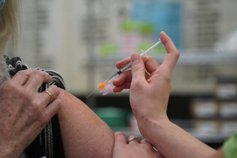 Vaccination Centre In Mount Brydges Ont