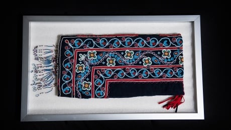 The hood was made in the 1850s and originally belonged to Jane Gunner from Mistissini, Que. It’s not known how it ended up in a private collection that was then donated to the Lachine museum. Beaded hood