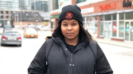 Shaniece Sylva, a Toronto courier of groceries and alcohol, believes customers are likely to continue ordering online more frequently even after the pandemic. Shaniece Sylva