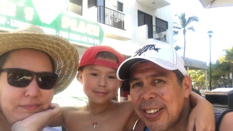 Judy Carlick-Pearson (left) her son Carver and her late husband Troy Pearson. Pearson died Feb. 11 after the tugboat Ingenika capsized while towing a barge in the Gardner Canal just off the coast of Kitimat.
Judy Carlick-Pearson and her late husband Troy