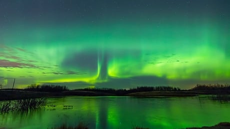 Amazing greens and yellows can be seen in this photo of the Aurora Borealis taken near 8th Street in Saskatoon by founder of the Saskatchewan Aurora Hunters Facebook page Colin Chatfield. He says it's been rewarding to know he created a place where so many people can connect over their passion of photography, as there are more than 10,000 members now involved with the group. Colin Chatfield - Aurora Borealis 2