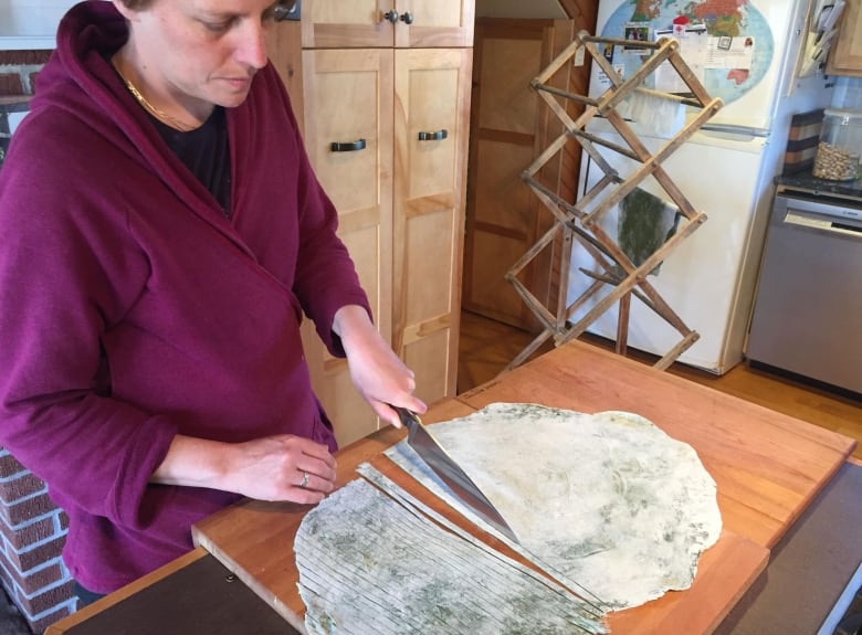 josie baker making stinging nettle pasta