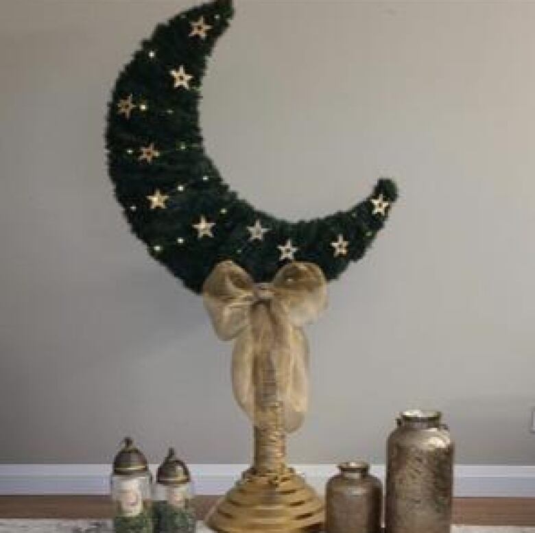 Ramadan Crescent Wall Hanging Ramadan Tree Ornament Ramadan Decoration  Hilal Ramadan 