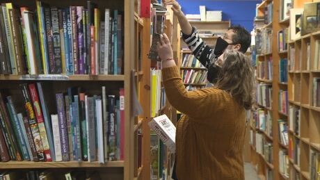 At Pulp Fiction bookstore, business has been booming throughout the pandemic. Pulp Fiction books