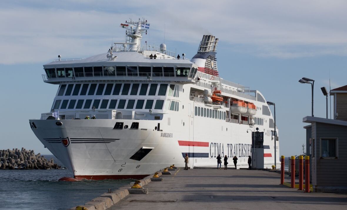 'She's a beauty' New Magdalen Islands ferry features bedrooms, bar