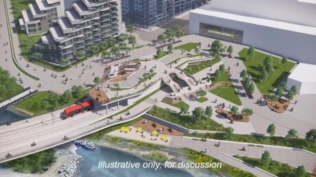The City of Calgary is holding online engagement sessions about new renderings of the Green Line project through the downtown area.
Green line drawings