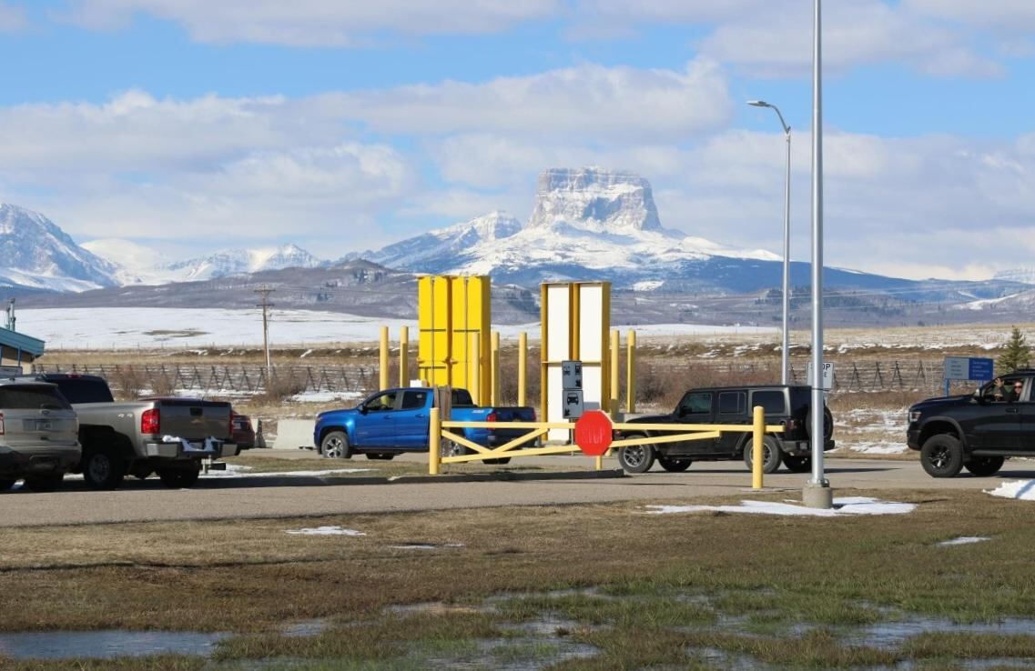 Car Way Border Crossing