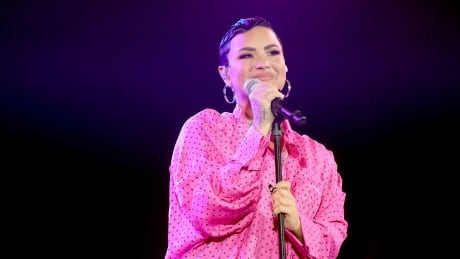 BEVERLY HILLS, CALIFORNIA - MARCH 22: Demi Lovato performs onstage during the OBB Premiere Event for YouTube Originals Docuseries "Demi Lovato: Dancing With The Devil" at The Beverly Hilton on March 22, 2021 in Beverly Hills, California. 1308556180