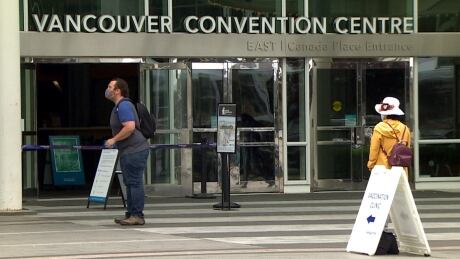 The Vancouver Convention Centre is one of a few COVID-19 vaccination clinics set up around Vancouver. Vancouver Convention Centre