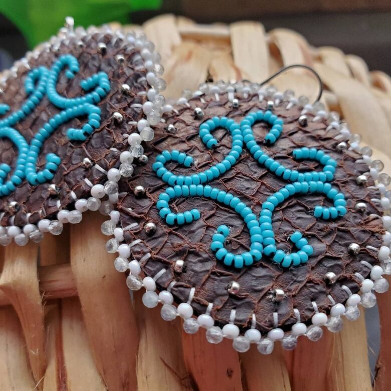 Turning eel into earrings: Mi'kmaw artist makes jewelry from homemade ...