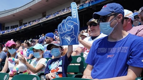 The Blue Jays have extended their commitment to playing at Sahlen Field in Buffalo through July 21. Team president Mark Shapiro hasn't ruled out the possibility of the club returning to Toronto this season. blue-jays-buffalo-210606-1180