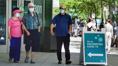 As of Wednesday, nearly 80 per cent of Quebecers aged 12 and up have already received their first vaccine or have made an appointment to receive their first jab, said Health Minister Christian Dubé. COVID PRINTEMPS