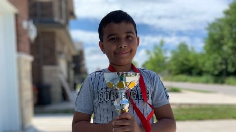 Shivam Patel, a Grade 2 student at St. Isidore of Seville Catholic Virtual Elementary School, came in third place for his age category in the national UCMAS Mental Math contest. Shivam Patel