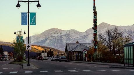 Street parking in Jasper comes with a nice view but visitors will have to pay for it beginning in July. Jasper