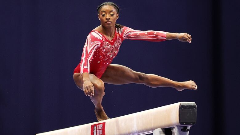 Here's Your First Look at Simone Biles's Return to Gymnastics Ahead of the  2024 Olympics