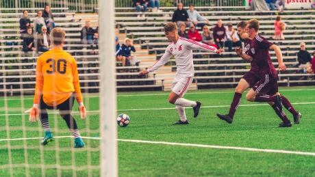 Jacob Grant is drawing the interest of professional clubs in the Canadian Premier League. Jacob Grant MUN