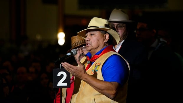 'There's got to be justice done' says chief calling for help identifying unmarked residential school graves