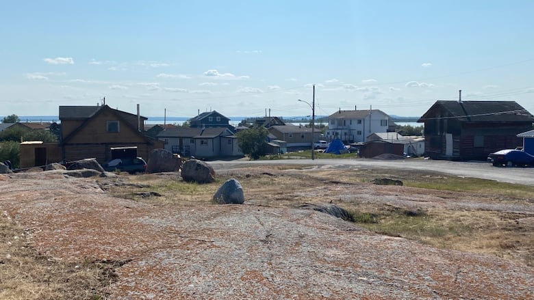 Houses in a northern community.