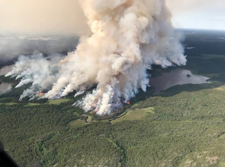 Kenora 51 Forest Fire July 12