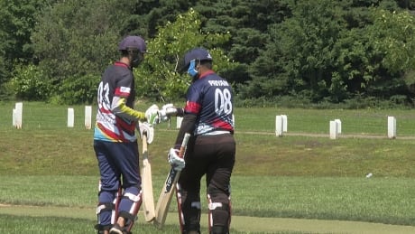P.E.I. won the Maritime Cup for cricket on Sunday at Tea Hill in Stratford, beating Cricket New Brunswick in the finals by 100 runs. Cricket Maritime Cup
