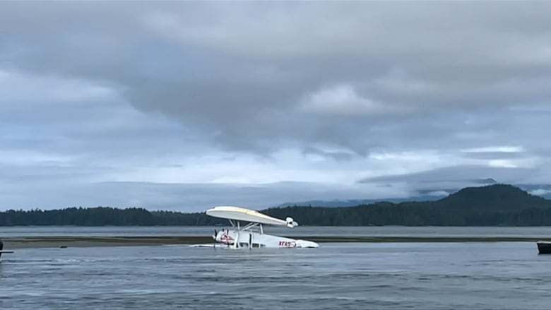 Atleo Float Plane After Flipping Near Tofino