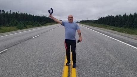 Bill Guiney of Renews is walking across the island to support mental health initiatives in Newfoundland and Labrador. Bill Guiney