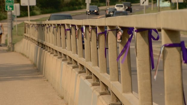 Edmonton photo display commemorates loved ones lost to overdoses | CBC News