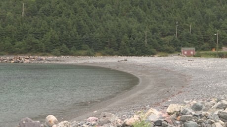 Chapel's Cove beach was covered in large rocks and debris for more than a year-and-a-half after a pre-pandemic storm surge devastated the coastline. Chapel's Cove 2021