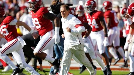Alabama coach Nick Saban received an eight-year contract extension with the university Monday. 1186579068