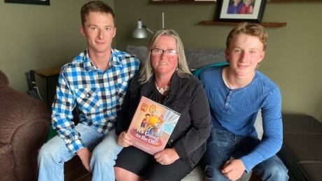 From left: Ben, Marie and Alex Kennedy published a children's book this month about their family's experience with Alzheimer's to help other kids better understand the disease. Ben Alex Marie Kennedy