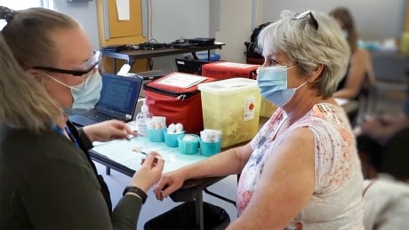 “I’m getting the vaccine so that I have protection against COVID-19,” said Judith McLean-Belot, 71. The government of Alberta says 55.3 per cent of Albertans are now fully vaccinated against COVID, and 64.5 per cent have now received at least one dose (or 75.8 per cent of those eligible). covid alberta vaccine