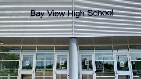 The name of Sir John A. MacDonald High School has officially been changed to Bay View High School. The name of Sir John A. MacDonald High School has officially been changed to Bay View High School.