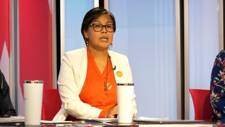 Lori Idlout, MP for Nunavut, says the records and evidence of residential schools need to be in Canada. "We need to make...these important stories don't end up in a vault.” Lori Idlout