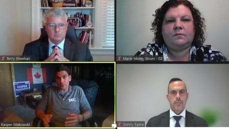 The four candidates on the ballot in Sault Ste. Marie met in a final debate Thursday night on Zoom, hosted by the local chamber of commerce. Sault Ste. Marie debate