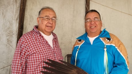 Elder Clarence Nepinak and Arthur Mckay will be sharing their teachings at this weekend's gathering. Clarence Nepinak and Arthur Mckay