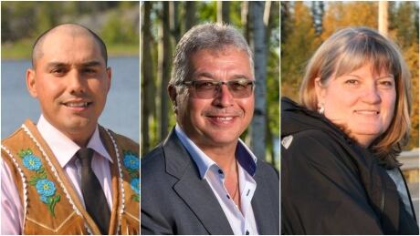 The NDP's Kelvin Kotchilea, Liberal incumbent Michael McLeod and Independent Jane Groenewegen were the only contenders in CBC N.W.T.'s election forum Friday, after the Green Party's Roland Laufer sent his regrets. N.W.T. candidates forum participants
