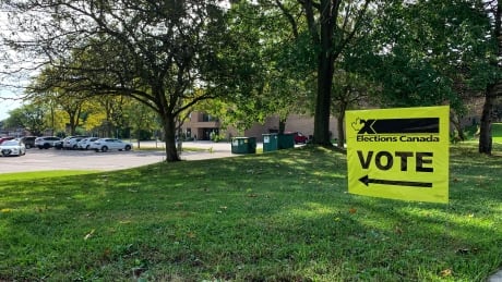 Thousands of Londoners will be casting their vote in the federal election on Monday. Polling station in London West