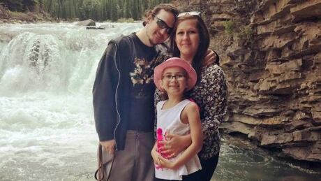 The MacNeill family, of the Sackville area, are isolating while they wait for a COVID-19 test for Layla, 10. Jeff, Sarah and Layla MacNeill, Sackville area