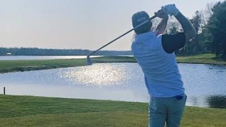 Luke Allen was a staple of P.E.I.'s golf community. He was back at the sport in 2019 after a double lung transplant, but over the last few months his cystic fibrosis got worse. Luke Allen golfing