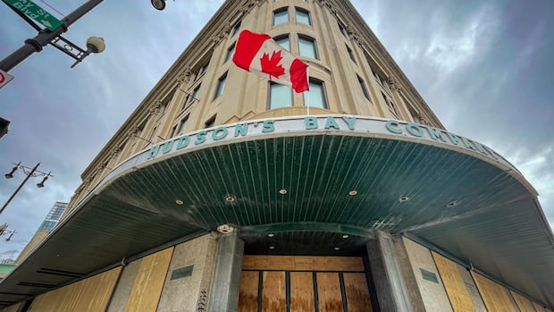 Manitoba businesses owed $2.2M by Hudson's Bay, but 'we probably won't see a cent': contractor