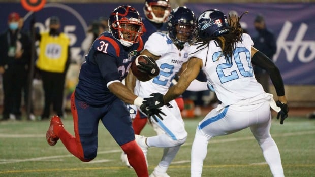 Alouettes roll through Argos behind 2nd-quarter outburst, dominant defensive play | CBC Sports